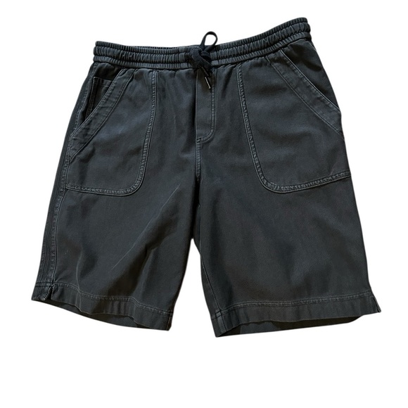 Athleta Pants - ATHLETA WOMEN'S OLIVE GRAY ELASTIC WAIST STRETCHY FARALLON BERMUDA Sz 8